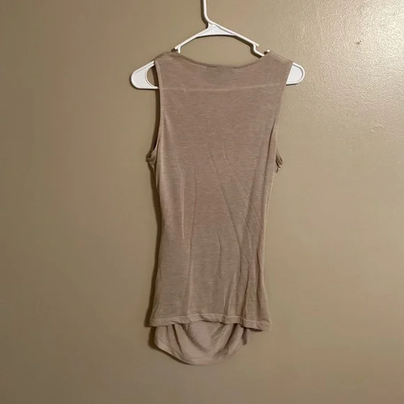 Oatmeal Beaded Tank - Picture 2 of 4